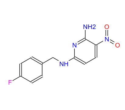 33400-49-6 2-氨基-3-硝基-6-(4-氟苄基氨基)吡啶