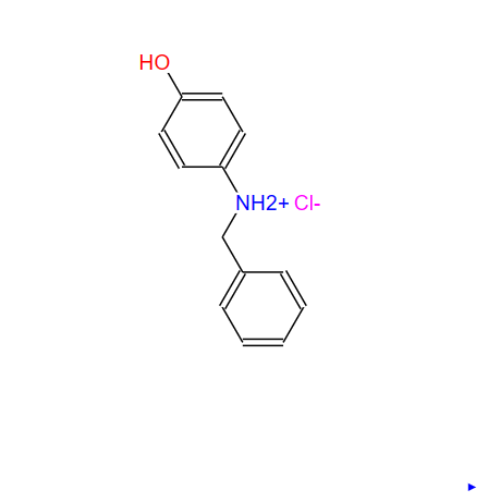N-benzyl-4-hydroxyanilinium 