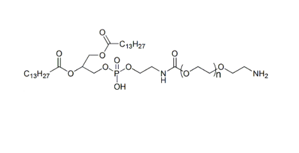 DMPE-PEG-NH2 1,2-十四酰基磷脂酰乙醇胺-聚乙二醇-氨基