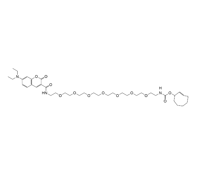 Coumarin-PEG7-TCO*/axial / SiChem / SC-8084