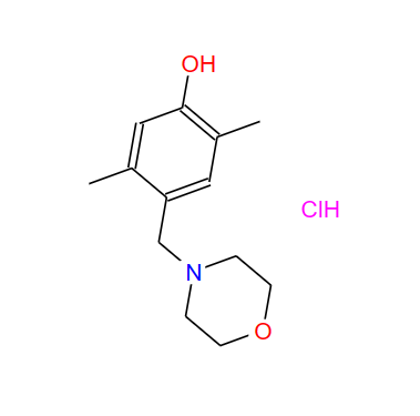 33625-43-3 2,5-二甲基-4-(吗啉甲基)苯酚盐酸盐一水化物