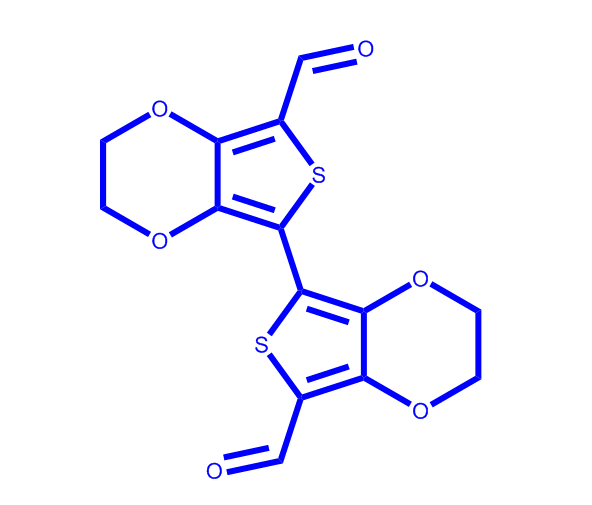 2,2',3,3'-四氢-[5,5'-联噻吩并[3,4-b]-1,4-二恶英]-7,7'-二甲醛