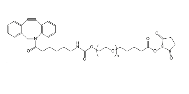 DBCO-PEG-SVA 氮杂二苯并环辛炔-聚乙二醇-琥珀酰亚胺戊酸酯