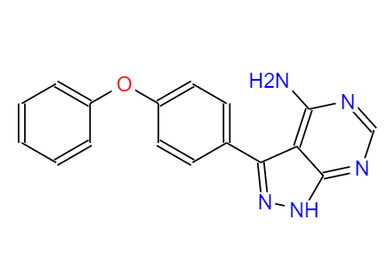 3-(4-苯氧基苯基)-1H-吡唑并[3,4-d]嘧啶-4-胺