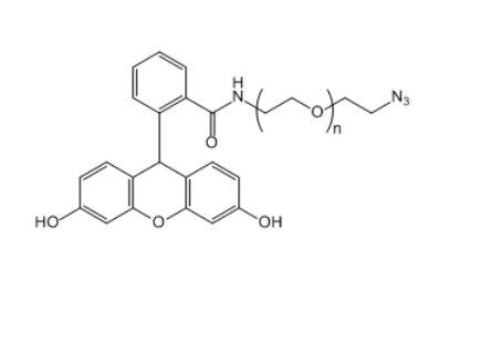 FAM-PEG-N3 荧光素标记-聚乙二醇-叠氮