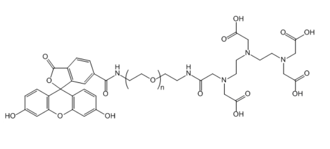FITC-PEG-DTPA 荧光素-聚乙二醇-二乙烯三胺五醋酸