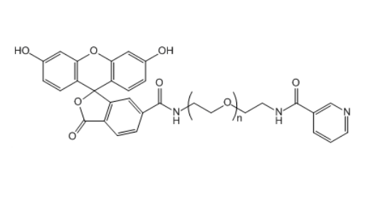 FITC-PEG-Niacin 荧光素-聚乙二醇-烟酸