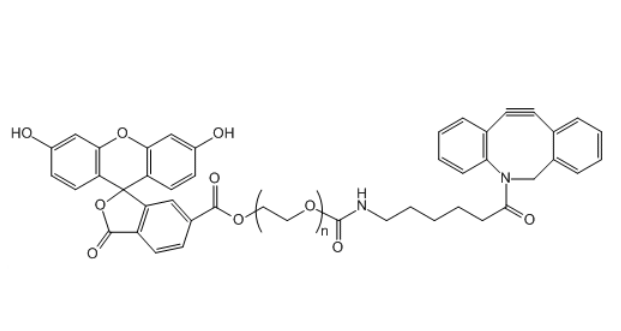 FITC-PEG2000-DBCO 荧光素-聚乙二醇-二苯并环辛炔