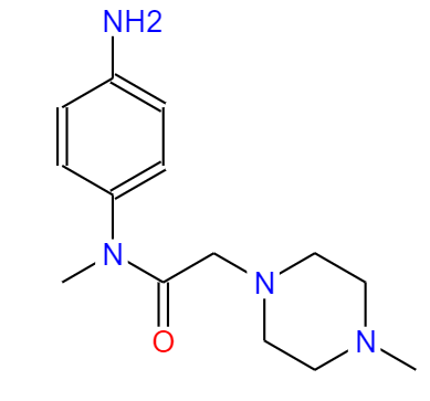 N-(4-氨基苯基)-N,4-二甲基-1-哌嗪乙酰胺