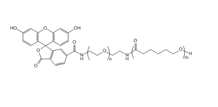FITC-PEG2000-PCL 荧光素-聚乙二醇-聚己内酯