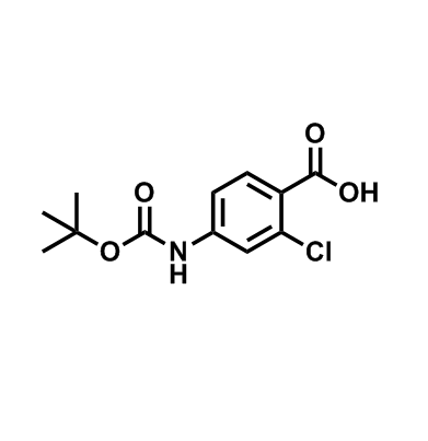 4-(BOC-氨基)-2-氯苯甲酸