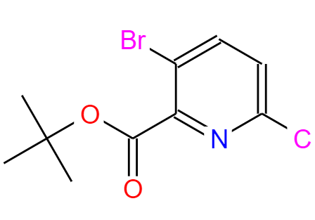 3-溴-6-氯吡啶甲酸叔丁酯