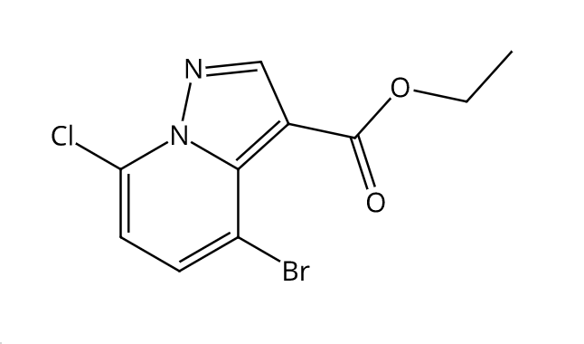 4-溴-7-氯吡唑并[1,5-A]吡啶-3-羧酸乙酯