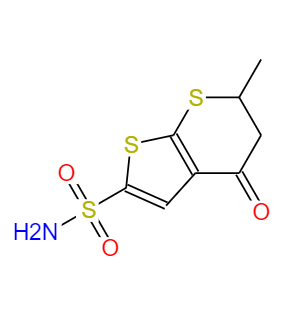 120279-88-1；6-甲基-4-氧-5,6-二氢-4H-噻吩并[2,3-b]噻喃-2-磺酰胺