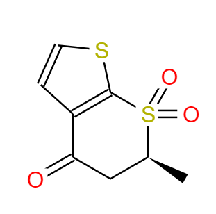 148719-91-9；5，6-二氢-6-甲基噻吩并[2，3-b]噻吡喃-4-酮 7，7-二氧化物