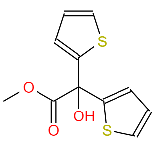 26447-85-8；2,2-二噻吩基乙醇酸甲酯