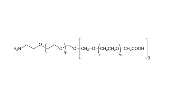 4-ArmPEG-(3COOH-1NH2) 四臂聚乙二醇-（3臂羧基-1臂氨基）