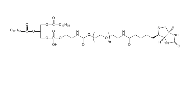 DSPE-PEG-Biotin 二硬脂酰基磷脂酰乙醇胺-聚乙二醇-生物素