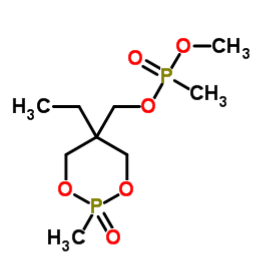 甲基膦酸 (5-乙基-2-甲基-2-氧代-1,3,2-二氧磷杂环己-5-基)甲基甲基酯