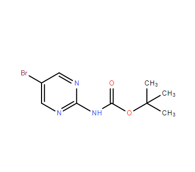 N-Boc-2-氨基-5-溴嘧啶