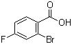CAS 登录号：1006-41-3, 2-溴-4-氟苯甲酸