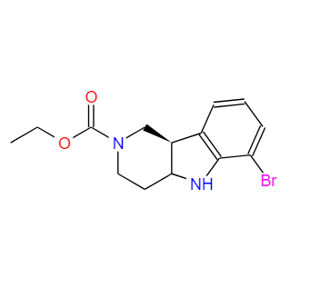 1059630-08-8 6-溴--四氢-1H-吡啶并[4,3-b]吲哚-2(9bH)-羧酸乙酯