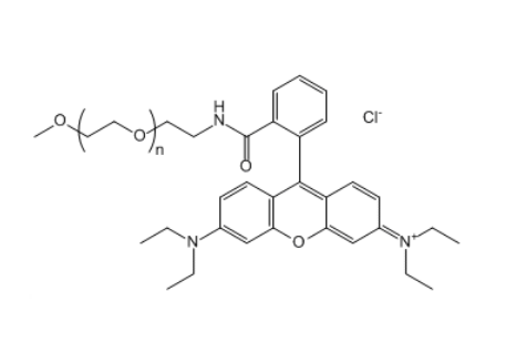mPEG-RB 甲氧基聚乙二醇-罗丹明B