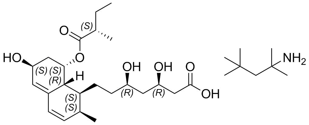 普伐他汀1,1,3,3-四甲基丁胺盐