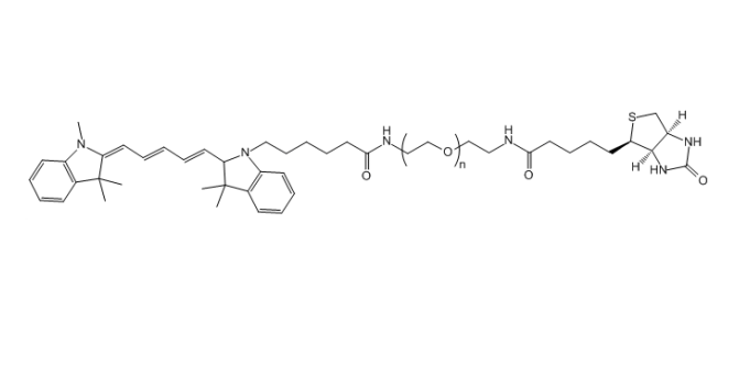 Cy5-PEG2000-Biotin CY5-聚乙二醇-生物素