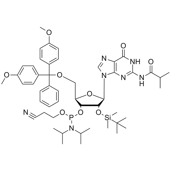 N2-iBu-5'-O-DMT-2'-O-TBDMS-G-CE