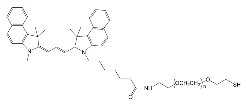 Cy3.5-PEG-SH CY3.5-聚乙二醇-巯基