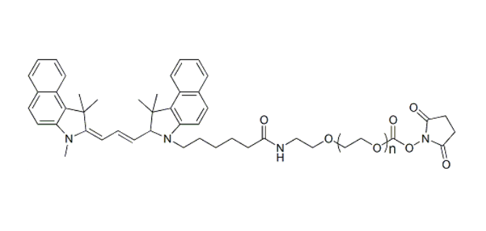 Cy3.5-PEG-SC CY3.5-聚乙二醇-活性酯
