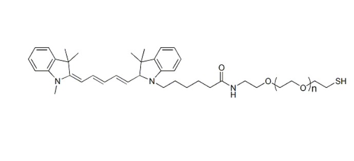 Cy5-PEG-SH CY5-聚乙二醇-巯基