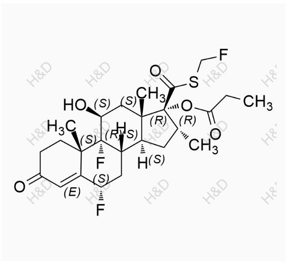 丙酸氟替卡松杂质E  黄金现货  105613-90-9