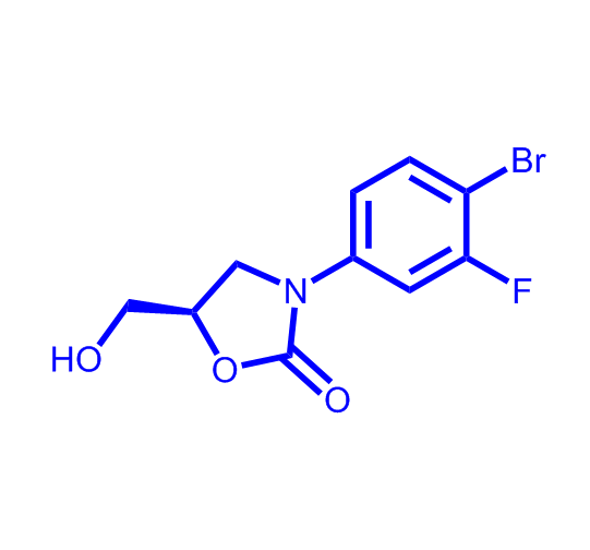 (5R)-3-(4-溴-3-氟苯基)-5-羟甲基恶唑烷-2-酮 444335-16-4