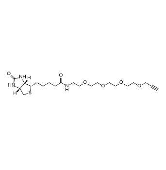 Propargyl-PEG4-Biotin