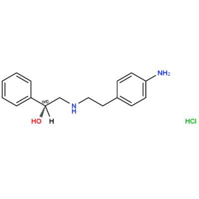 (R)--[[[2-(4-氨基苯基)乙基]氨基]甲基]-苯甲醇盐酸盐 521284-22-0