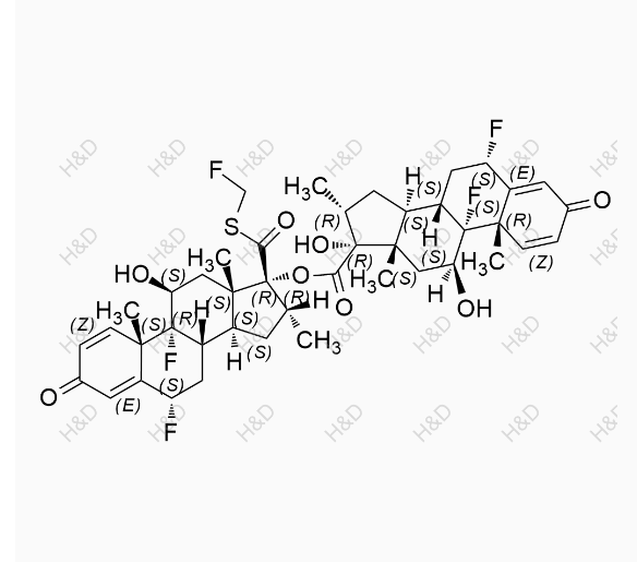 丙酸氟替卡松杂质G 黄金现货  220589-37-7