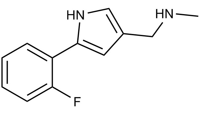 1-(5-(2-氟苯基)-1H-吡咯-3-基)-N-甲基甲胺