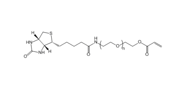 Biotin-PEG2000-AC 生物素-聚乙二醇-丙烯酸酯