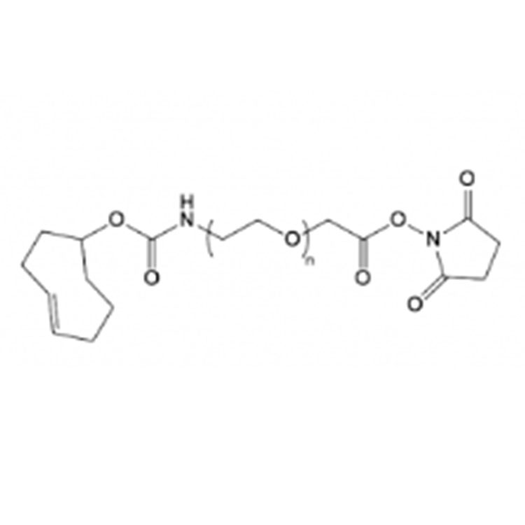TCO-PEG-NHS，反式环辛烯-聚乙二醇-琥珀酰亚胺酯