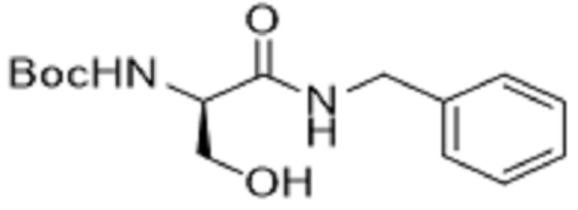 （R）-（1-（苄氨基）-3-羟基-1-氧代丙烷-2-基）氨基甲酸叔丁酯