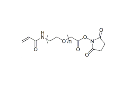 ACA-PEG-SCM α-丙烯酰胺-ω-琥珀酰亚胺碳酸酯基聚乙二醇