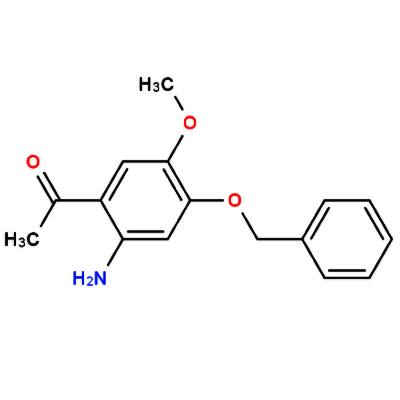 1-(2-氨基-4-苄氧基-5-甲氧基苯基)乙酮 75665-73-5