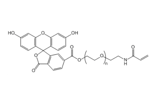 FITC-PEG2000-ACA 荧光素-聚乙二醇-丙烯酰胺