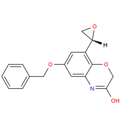 8-(2R)-环氧乙烷基-6-(苄氧基)-2H-1,4-苯并恶嗪-3(4H)-酮