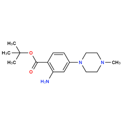 2-氨基-4-(4-甲基-1-哌嗪)苯甲酸叔丁酯 1034975-35-3