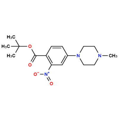 4-(4-甲基哌嗪-1-基)-2-硝基苯甲酸叔丁酯 942271-61-6