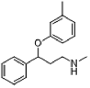 N-甲基-(3-苯基-3-间甲苯氧基-丙胺对照品