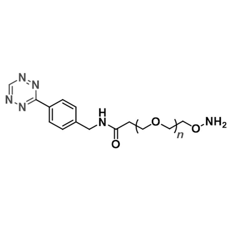 Tetrazine-PEG-Aminooxy，四嗪-聚乙二醇-羟胺
